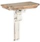 A & B Home Vamont Antique White/Beige Wall Shelf-0