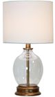 Stylecraft Painted Antique Gold Table Lamp-2