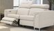 Fornirama 3333 Off-White Power Reclining Loveseat with Adjustable Headrest-0