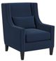 Elements International Whittier Heirloom Blue Accent Chair-0