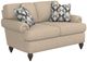 Flexsteel® Customizable Moxy Round Turned Leg Loveseat-2