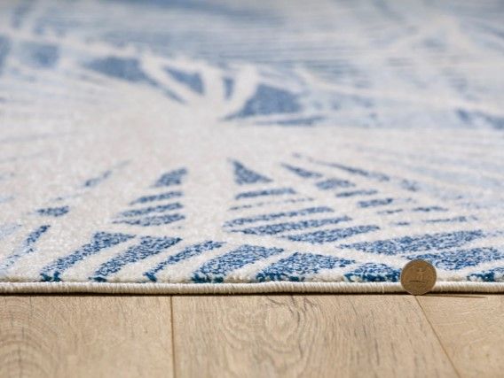 KAS Rugs Stella Blue Palms 5'x8' Area Rug-3
