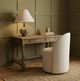 Uttermost® Montagu Dark Brown Table Lamp with Warm Brass Accent-1