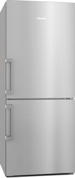 Miele 30 in. Stainless Steel Counter Depth Bottom Freezer Refrigerator