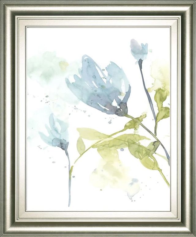 Classy Art Cerulean Splash I by Jennifer Goldberger Wall Art-0