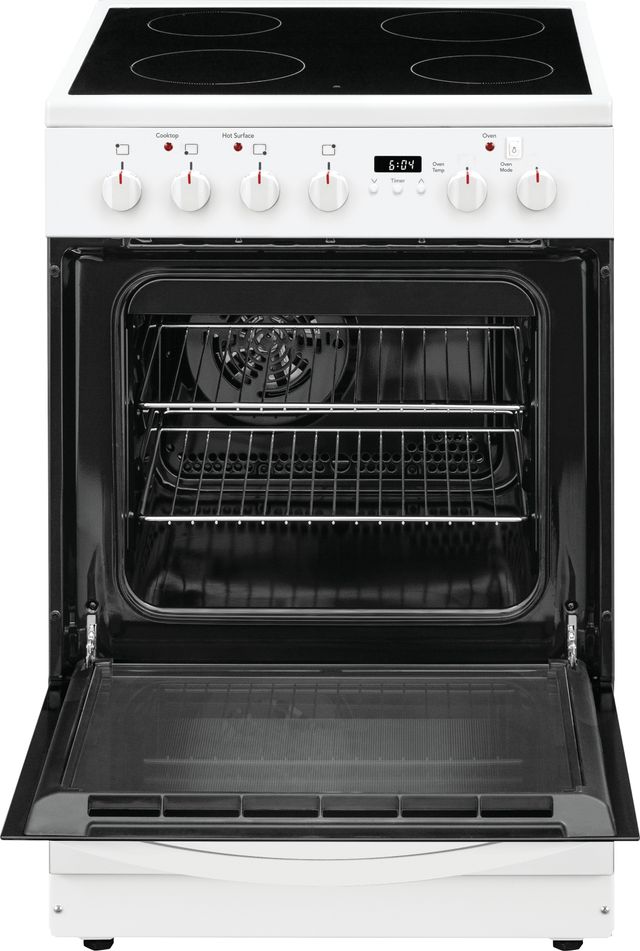 Frigidaire® 24" White Slide-In Electric Range-1