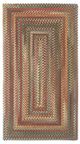 Capel Rugs Bear Creek Heritage Red 8' x 11' Concentric Rectangle Rug-0