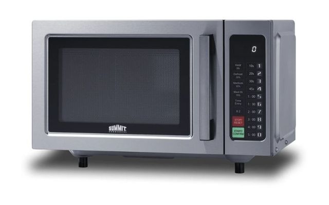 Summit® 0.9 Cu. Ft. Stainless Steel Commercial Countertop Microwave-3