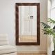 Uttermost® Wrinkle Dark Walnut Mirror-1