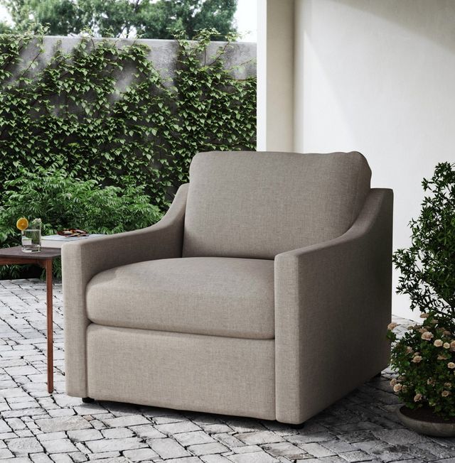 Flexsteel® Sky Cast Ash Fabric Outdoor Chair-3