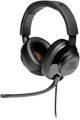 JBL Quantum 200 Black Wired Over-Ear Gaming Headphones with Mic-0