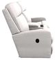 La-Z-Boy® Finley Oyster Manual Wall Reclining Loveseat with Console-2