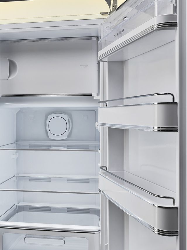 Smeg 50's Retro Style 9.9 Cu. Ft. Cream Compact Refrigerator-3