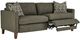 Best® Home Furnishings Customizable Traftly Revella Incliner Sofa with Dark Walnut Legs-1