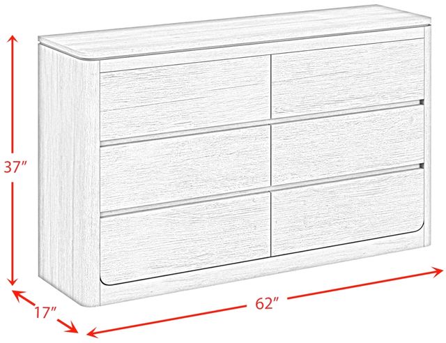 Elements International Rosalie Black Dresser-2