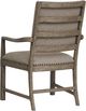 Magnussen Home® Claremont Smokey Taupe Dining Arm Chair with Upholstered Seat and Back-4