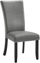 New Classic® Home Furnishings Lyra 2-Piece Gray Upholstered Dining Side Chair-0
