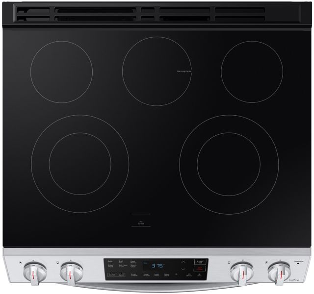 Scratch & Dent - Samsung 30" Fingerprint Resistant Stainless Steel Front Control Slide-In Electric Range-2