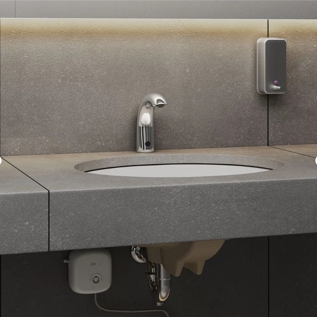 American Standard Selectronic® Polished Chrome Cast Touchless Faucet, Base Model-1