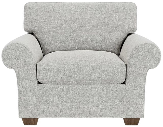 Flexsteel® Vail Silver Glacier Chair-1