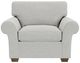 Flexsteel® Vail Silver Glacier Chair-1