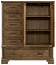 Intercon Forge Weathered Chestnut Gentleman's Chest-3