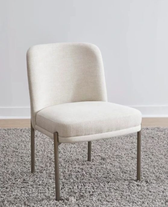 Modus Furniture Crossroads 2.0 Dion Brushed Nickel/Natural Light Dining Chair-1