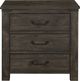 Magnussen Home® Abington Weathered Charcoal Drawer Nightstand-1