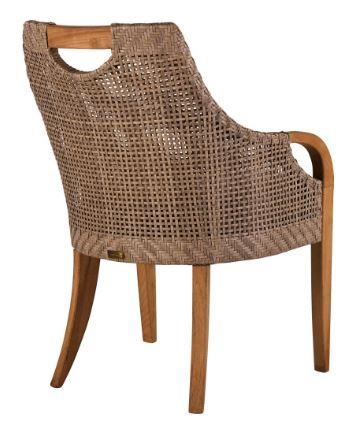 Lane Venture® Edgewood Natural Teak Dining Arm Chair-2