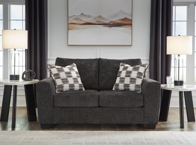 Benchcraft® Loreo Ebony Loveseat-3