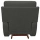 La-Z-Boy® Apollo Blue Grey Leather Power Rocking Recliner with Heat and Massage-3