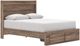 Signature Design by Ashley® Elbrim Brown Queen Storage Panel Bed-1
