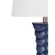 Bassett Mirror Gere Blue Table Lamp-1