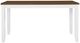 Powell® Jane Honey Brown Dining Table with Vanilla White Base-2