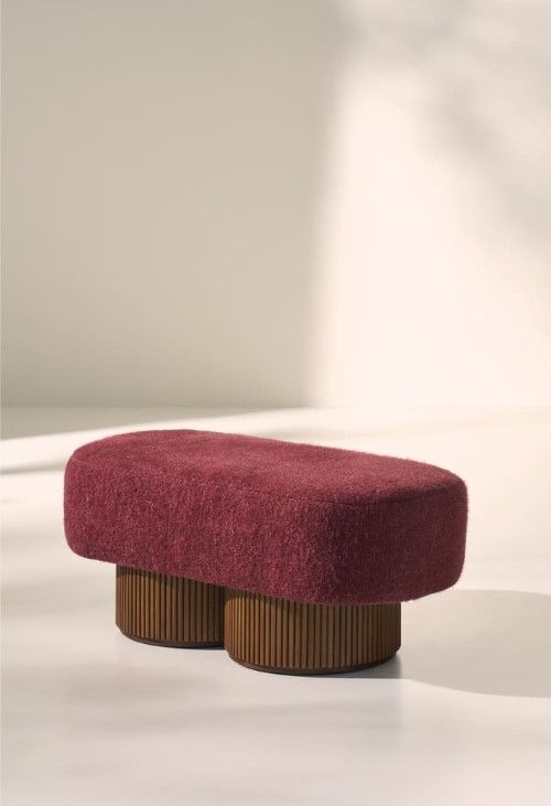 Rowe® Customizable Kindred Oval Ottoman with Sesame Legs-1