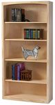 Archbold Furniture Customizable Pine 24" x 72" Bookcase-0