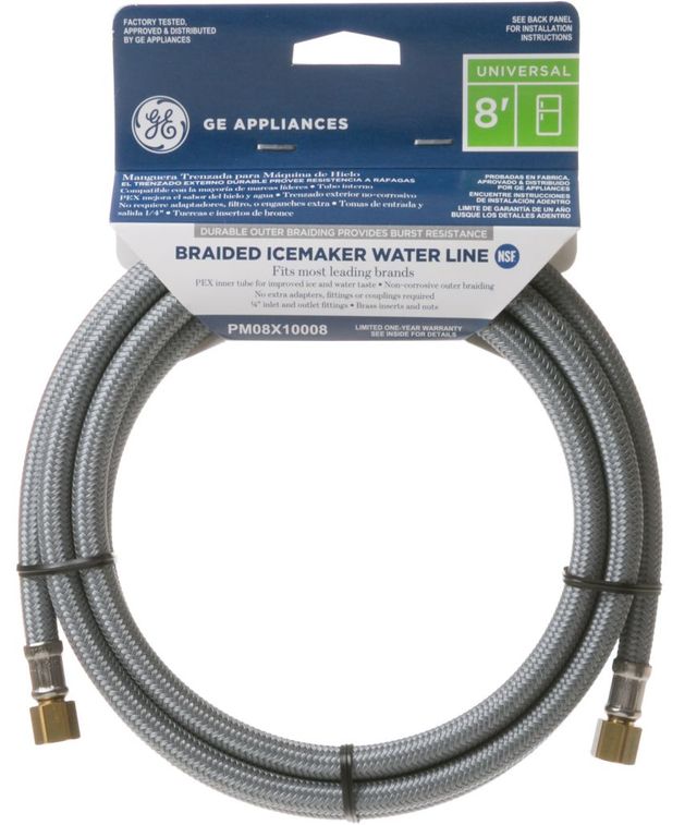 GE® 8' Universal Braided Water Line -2