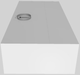 Vent-A-Hood® 48" White Wall Mounted Range Hood-1