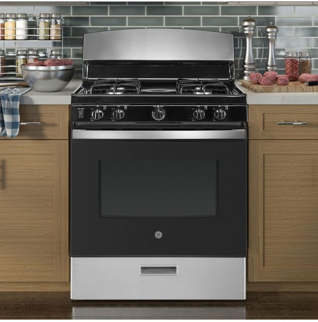 GE® 4 Piece Stainless Steel Kitchen Package-15