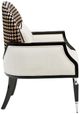 Michael Amini® La Francaise Black/Cafe Accent Chair-3