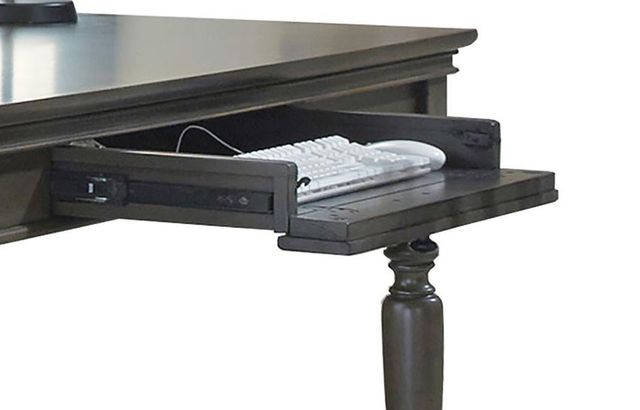 Aspenhome® Oxford Peppercorn 72" Writing Desk-2