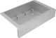 Elkay Crosstown® 3-Piece Polished Satin 35-7/8" x 20-1/4" x 9" Single Bowl Farmhouse Sink Set-0