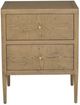 Fairfield® Maxwell Sunlit Oak Petite 2-Drawer Nightstand-1