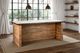 Nest Home Collections Marcus Java Counter Table with Antique Natural Base-1