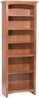 Whittier Wood® Furniture Customizable McKenzie 6-Shelf 24" Bookcase-0