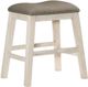 Mazin Furniture Timbre 5-Piece Brown/White Counter Height Dining Set-2