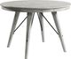 Intercon Modern Rustic Weathered White Round Counter Table-0