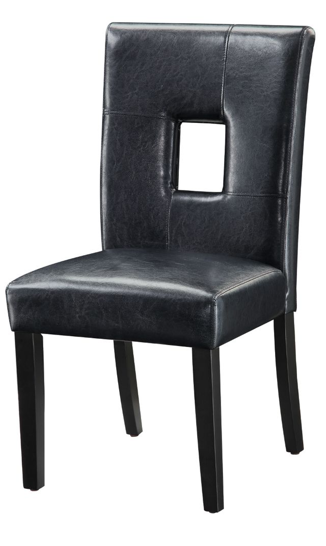 Coaster® Shannon 2-Piece Black Side Chairs-2