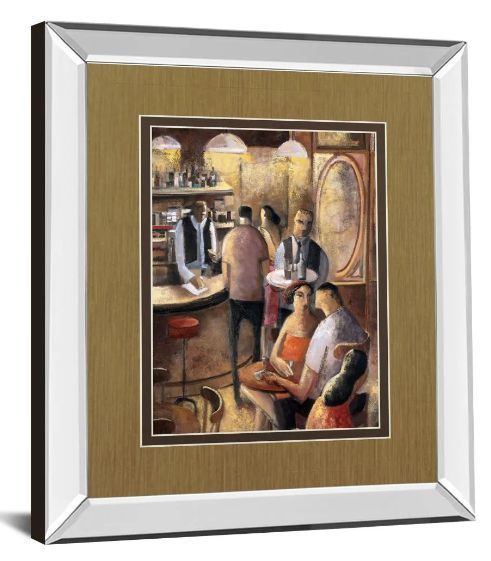 Classy Art Entre Copas by Didier Lourenco Mirror Framed Wall Art-1