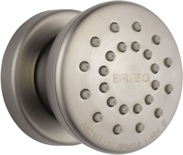 Brizo Essential™ Brilliance® Luxe Nickel® Touch-Clean® Round Body Spray-0